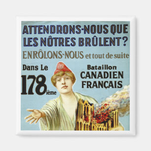 Attendrons-Nous Que Les Notre Brulent Magnet