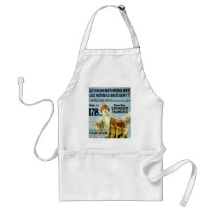 Attendrons-Nous Que Les Notre Brulent Standard Apron