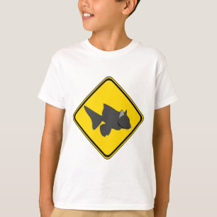 Attention: Catfish Crossing! T-Shirt