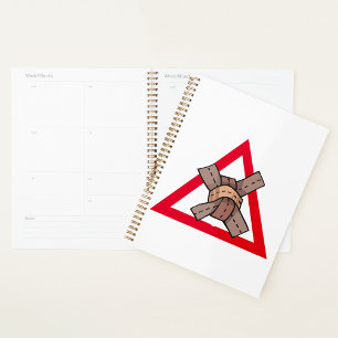 Attention Crossing Spiral Planner