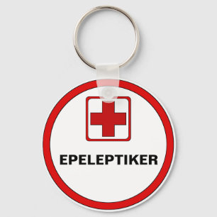 Attention - EPELEPTIKER Key Ring