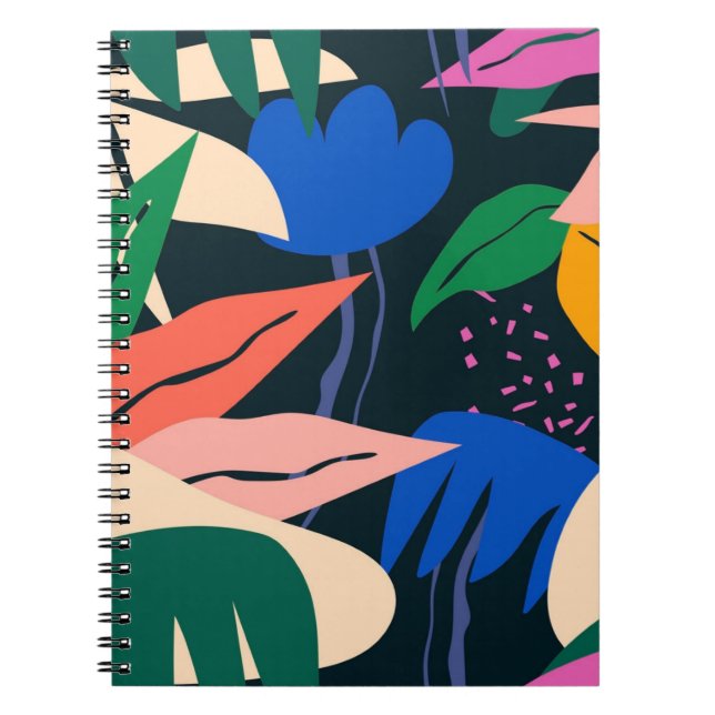 Attention Getter abstract pattern Notebook (Front)