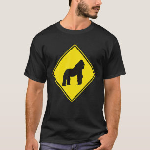 Attention Gorilla   Danger Silverback Zone T-Shirt
