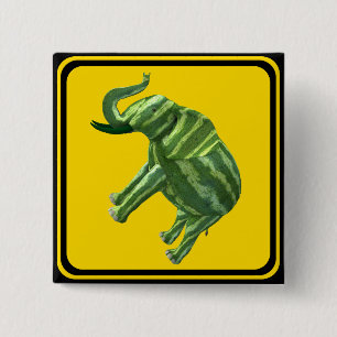 Attention: Melophant Xing! 15 Cm Square Badge