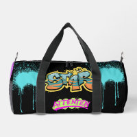 Attention Modern graffiti Spray painting Black