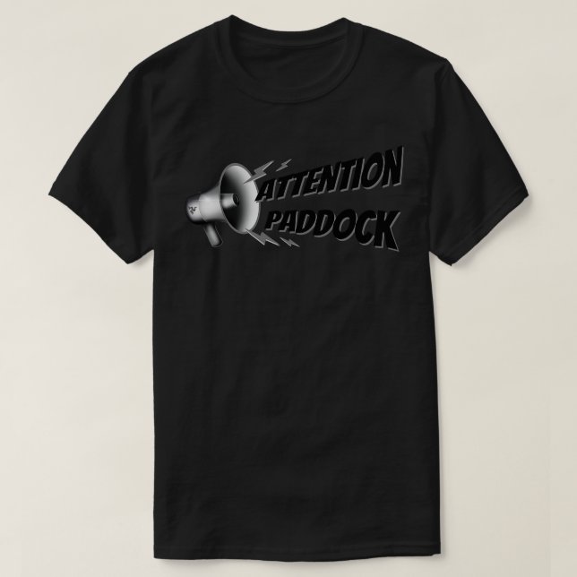 Attention paddock T-Shirt (Design Front)