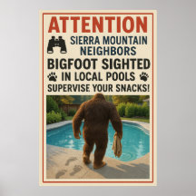 Attention Sierra Mountain Neighbours – Bigfoot Poo