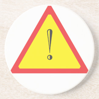 Attention Sign Coaster