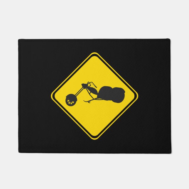 Attention Trike Xing Doormat (Front)