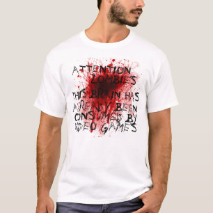 Attention zombies T-Shirt