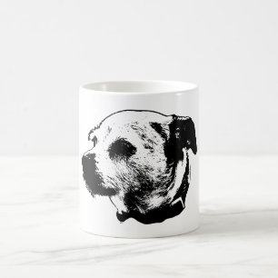 Attentive Gaze Terrier Mix Coffee Mug