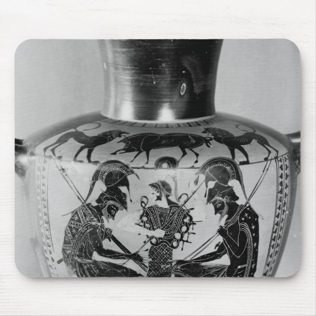 Attic black figure hydra mouse mat (Front)