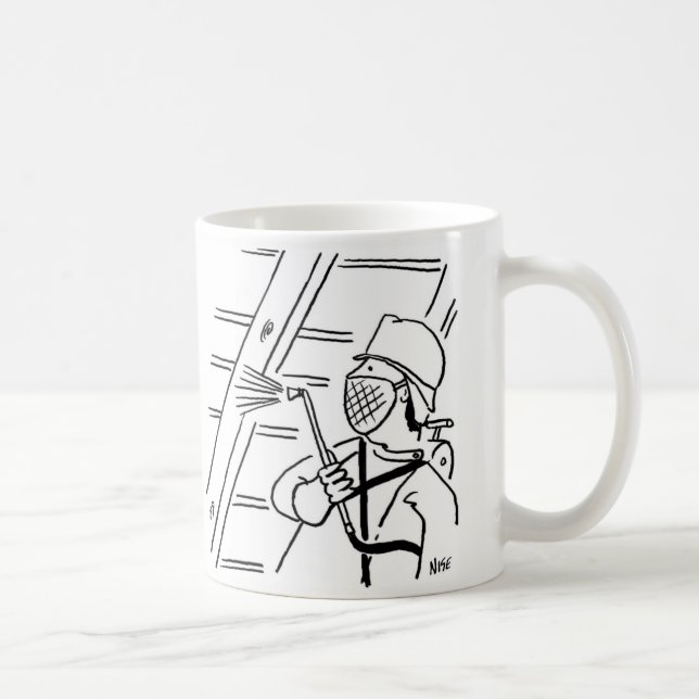 Attic Insulation Timber Care Treatment Coffee Mug (Right)