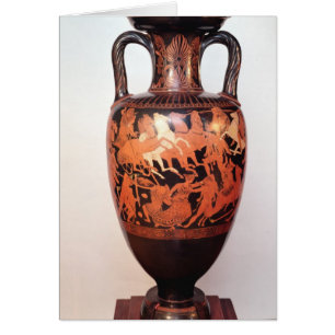 Attic red figure amphora