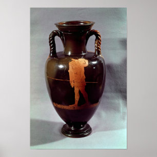 Attic red-figure amphora poster