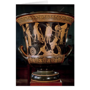 Attic red figure calyx krater