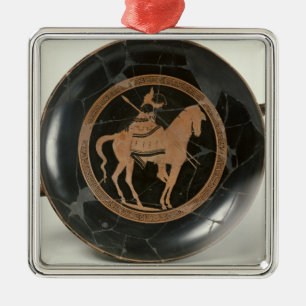 Attic red-figure cup depicting metal tree decoration