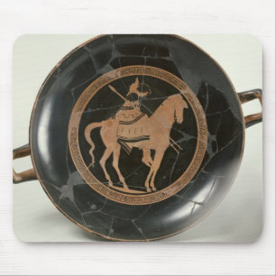 Attic red-figure cup depicting mouse mat