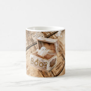 Attic Wood Friendly Ghost Boo? Coffee Mug