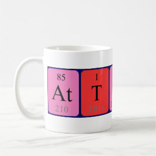 Atticus periodic table name mug