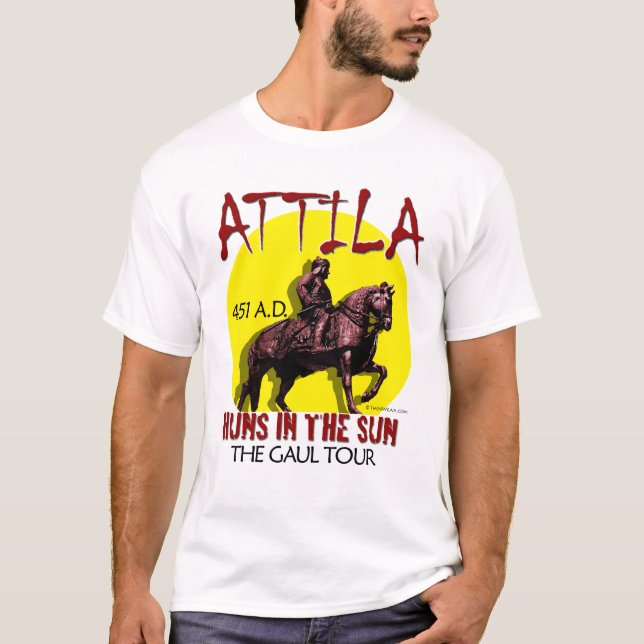 Attila "Huns in the Sun" Tour (Men's Light) T-Shirt (Front)