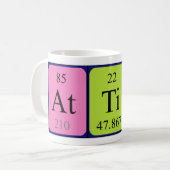 Attila periodic table name mug (Front Left)