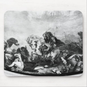 Attila the Hun and his hordes Mouse Mat