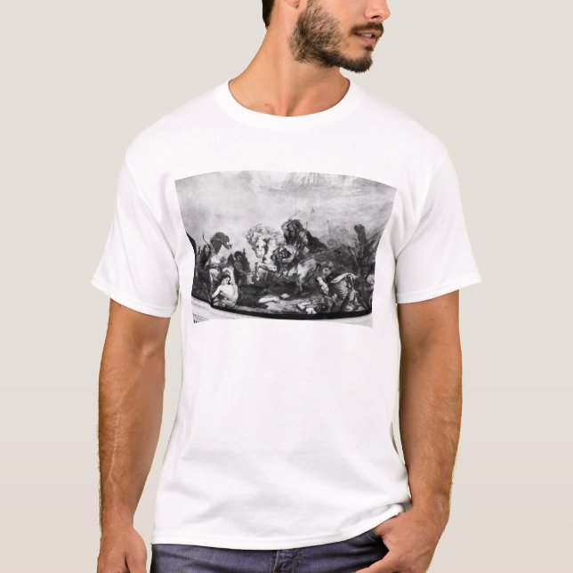 Attila the Hun  and his hordes T-Shirt (Front)