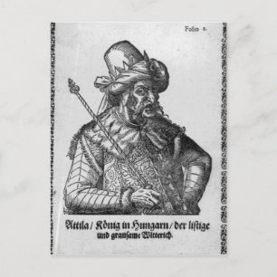 Attila the Hun Postcard