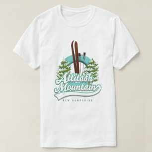 Attitash mountain new hampshire ski logo T-Shirt