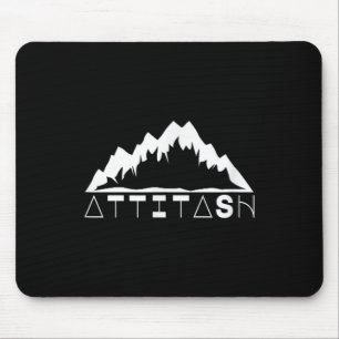 Attitash Skiing And Mountain Winter Sport Mouse Mat