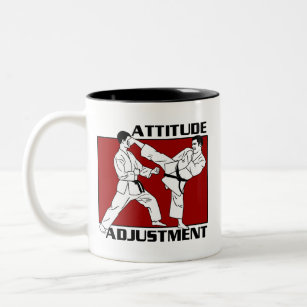 Attitude Adjustment Two-Tone Coffee Mug