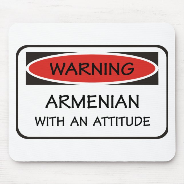 Attitude Armenian Mouse Mat (Front)