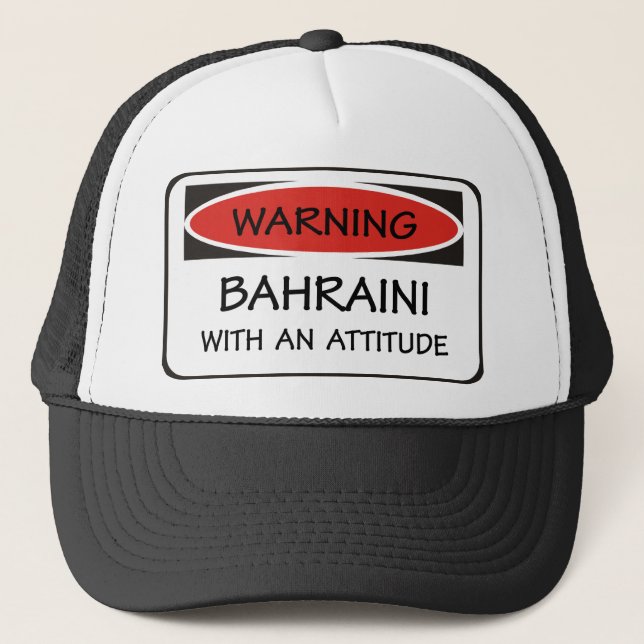 Attitude Bahraini Trucker Hat (Front)