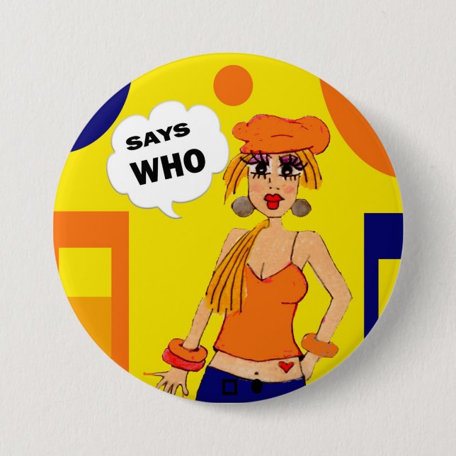 Attitude Button (Front)
