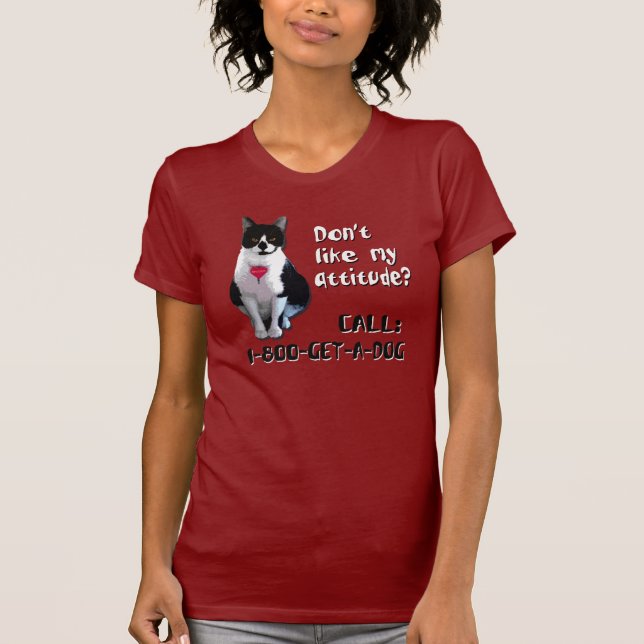 Attitude Cat T-Shirt (Front)