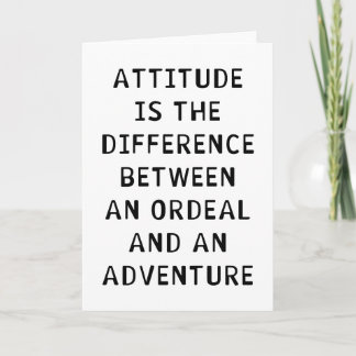 Attitude Difference Card