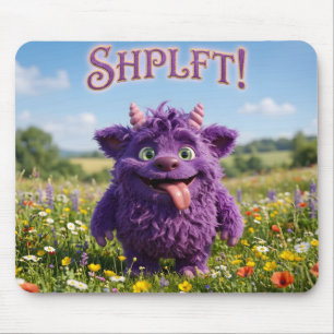 Attitude Fantasy Furry Critter Mouse Mat