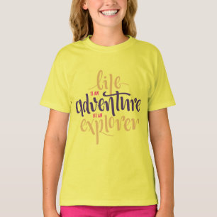 Attitude, Fear, Life Quote Motivational Confidence T-Shirt