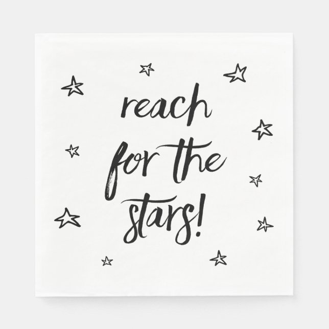 Attitude, Goals, Love,  Dreams Motivational Quote Napkin (Front)