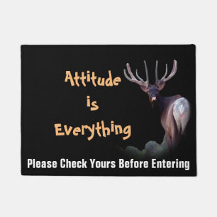 Attitude is Everything Doormat