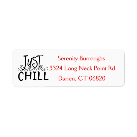 Attitude, Life, Dreams, Motivational Life Quote Return Address Label