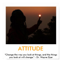ATTITUDE motivational poster