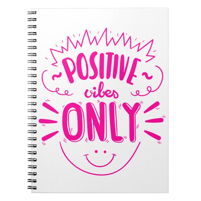 Attitude Motivational Quote Success Dreams Goals Notebook (Front)