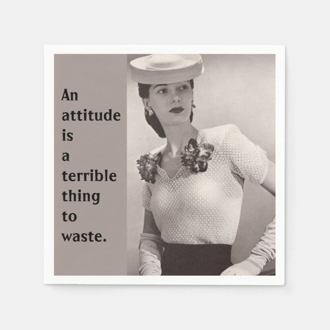 Attitude Napkin (Front)