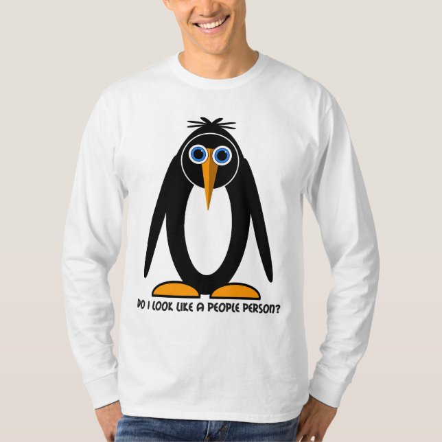 attitude penguin T-Shirt (Front)