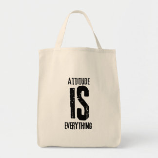 Attitude  tote bag