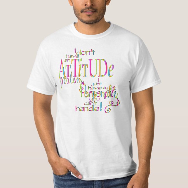 Attitude - Value T-Shirt (Front)