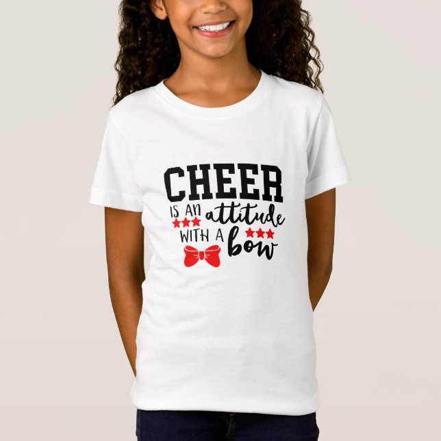 Attitude with a bow T-Shirt (Front)