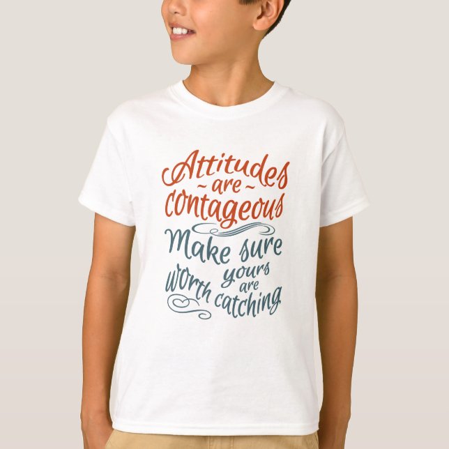 ATTITUDES motivational shirts & jackets (Front)